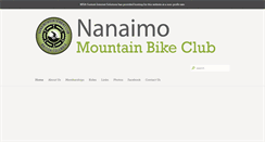 Desktop Screenshot of nanaimomountainbikeclub.com