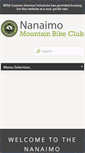 Mobile Screenshot of nanaimomountainbikeclub.com